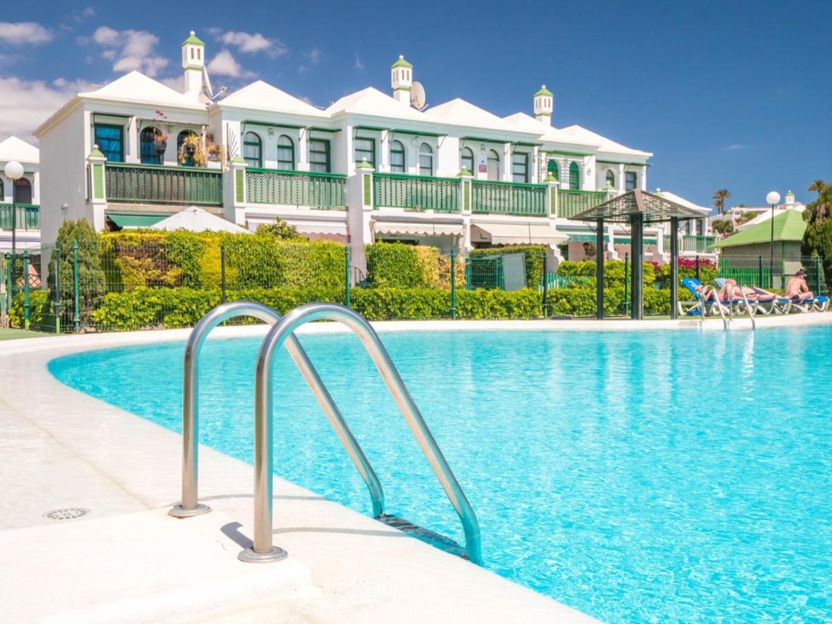 Apartamento Maspalomas Duna Flor Verde لاس بالماس دي غران كاناريا المظهر الخارجي الصورة