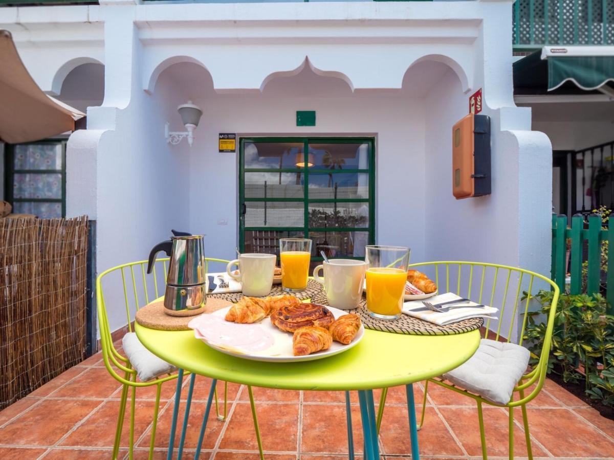 Apartamento Maspalomas Duna Flor Verde لاس بالماس دي غران كاناريا المظهر الخارجي الصورة
