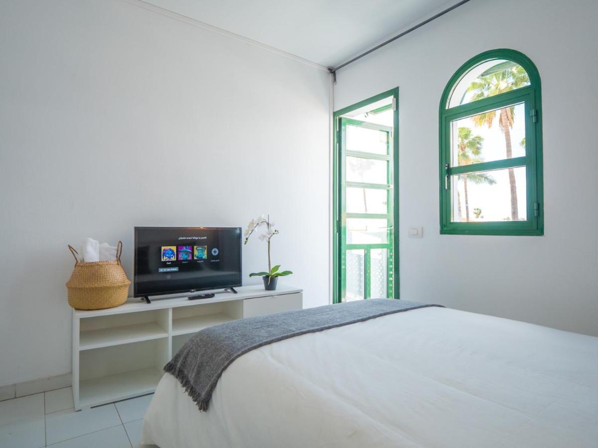 Apartamento Maspalomas Duna Flor Verde لاس بالماس دي غران كاناريا المظهر الخارجي الصورة
