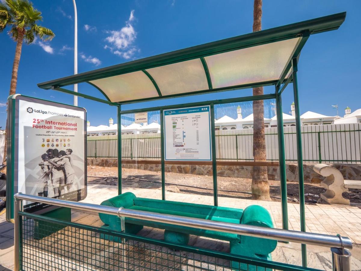 Apartamento Maspalomas Duna Flor Verde لاس بالماس دي غران كاناريا المظهر الخارجي الصورة